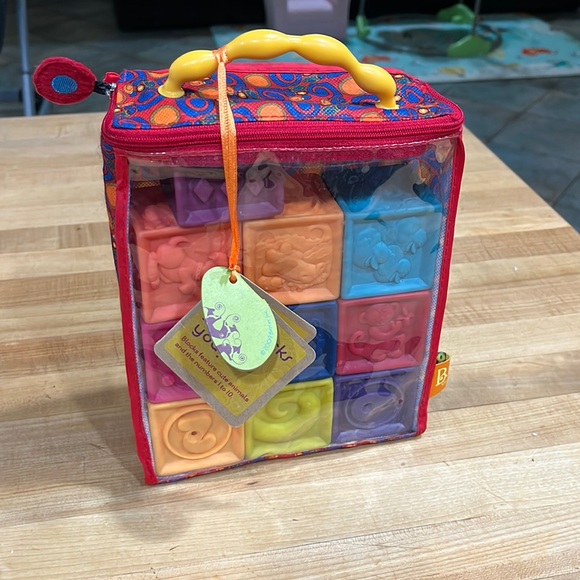 Toys Set Of 1 Soft Squishy Blocks Poshmark